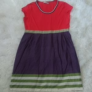 Boden mixed materials dress 16